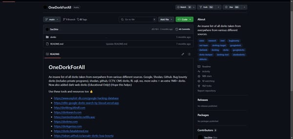 OneDorkForAll