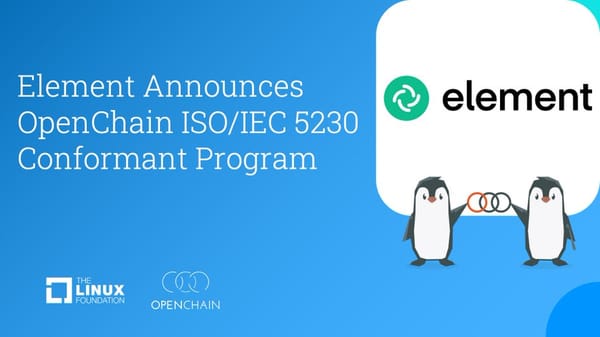 The Real Impact of OpenChain ISO/IEC 5230 on Decentralized Communications