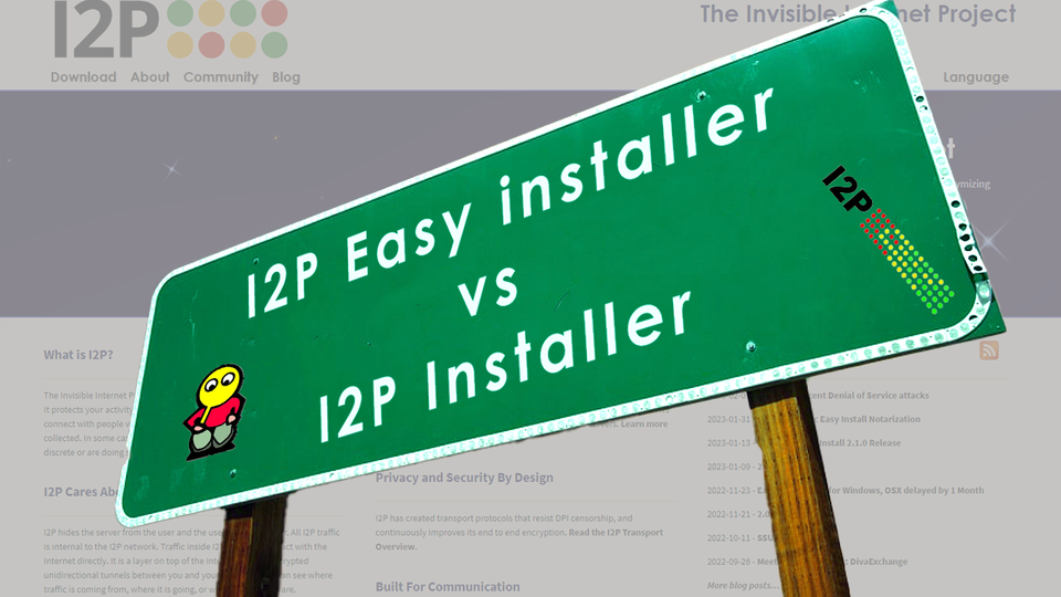 Fixing I2P - I2P Easy installer vs I2P Installer