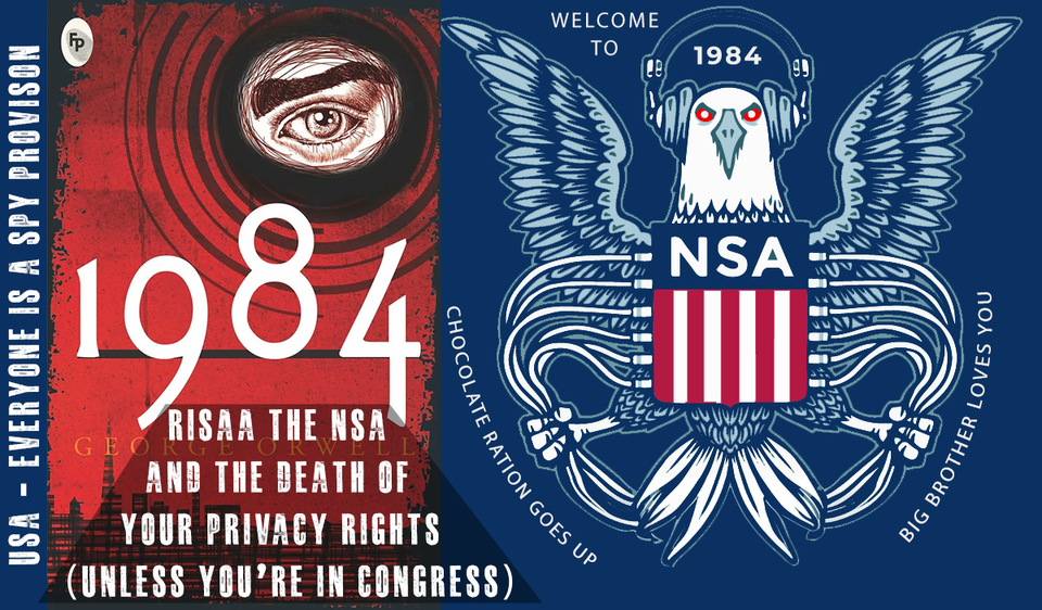 RISAA, the NSA, And The DEATH of YOUR Privacy Rights (unless you're in Congress!) Section 207